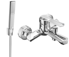 Mexen Sabre R72 vaňová batéria so sprchovou súpravou, chróm - 7213R72-00