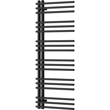 Mexen Neptun dekoratívny kúpeľňový radiátor 1200 x 500 mm, 456 W, čierny - W101-1200-500-00-70