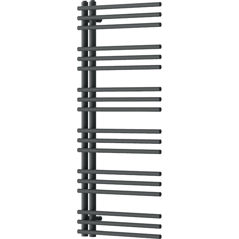 Mexen Neptun dekoratívny kúpeľňový radiátor 1200 x 500 mm, 456 W, antracit - W101-1200-500-00-66