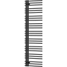 Mexen Neptun dekoratívny kúpeľňový radiátor 1600 x 500 mm, 662 W, čierny - W101-1600-500-00-70