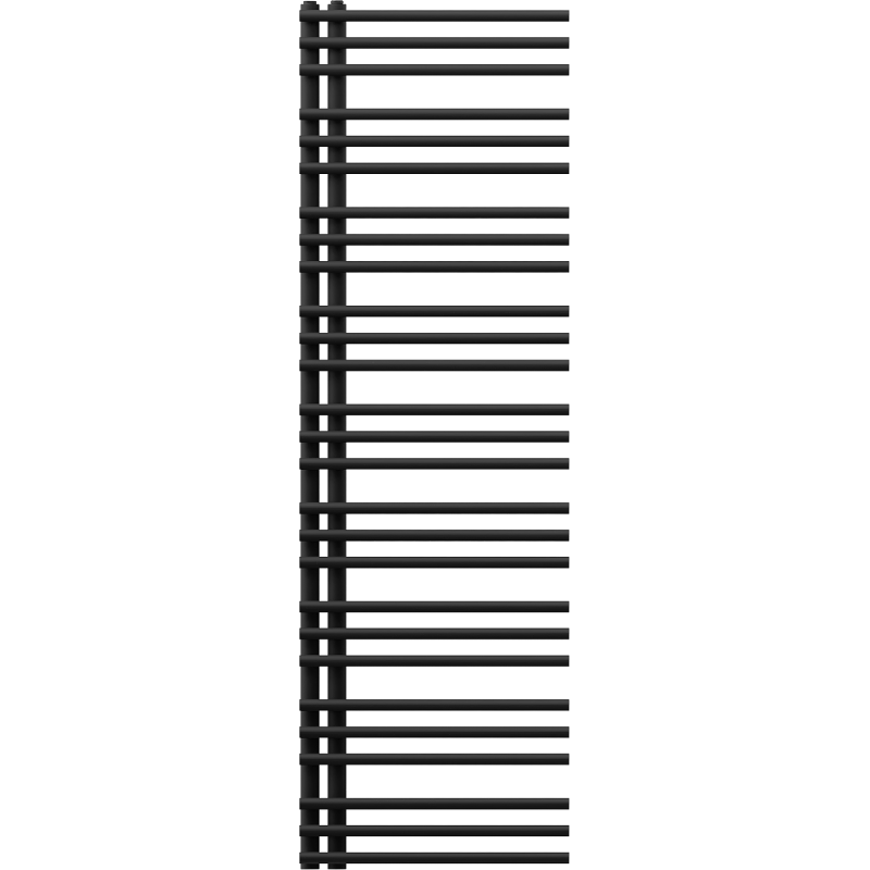 Mexen Neptun dekoratívny kúpeľňový radiátor 1600 x 500 mm, 662 W, čierny - W101-1600-500-00-70