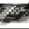 Mexen Helios kúpeľňový radiátor 1200 x 600 mm, 563 W, čierny - W103-1200-600-00-70