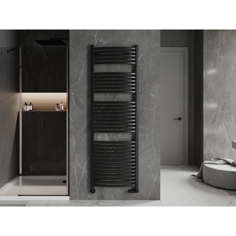 Mexen Helios Kúpeľňový radiátor 1800 x 600 mm, 990 W, čierny - W103-1800-600-00-70