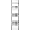 Mexen Eros kúpeľňový radiátor 1200 x 318 mm, 332 W, chróm - W112-1200-318-00-01
