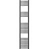 Mexen Eros kúpeľňový radiátor 1600 x 318 mm, 551 W, čierny - W112-1600-318-00-70