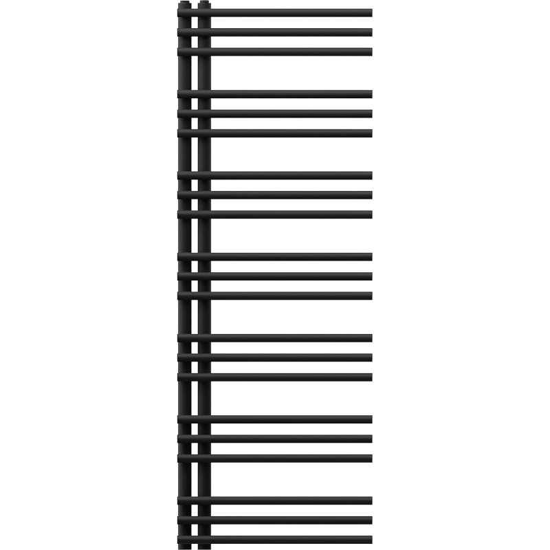 Mexen Neptun dekoratívny kúpeľňový radiátor 1400 x 500 mm, 532 W, čierny - W101-1400-500-00-70