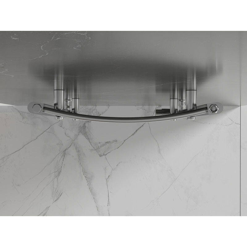 Mexen Helios kúpeľňový radiátor 1200 x 500 mm, 448 W, chróm - W103-1200-500-00-01