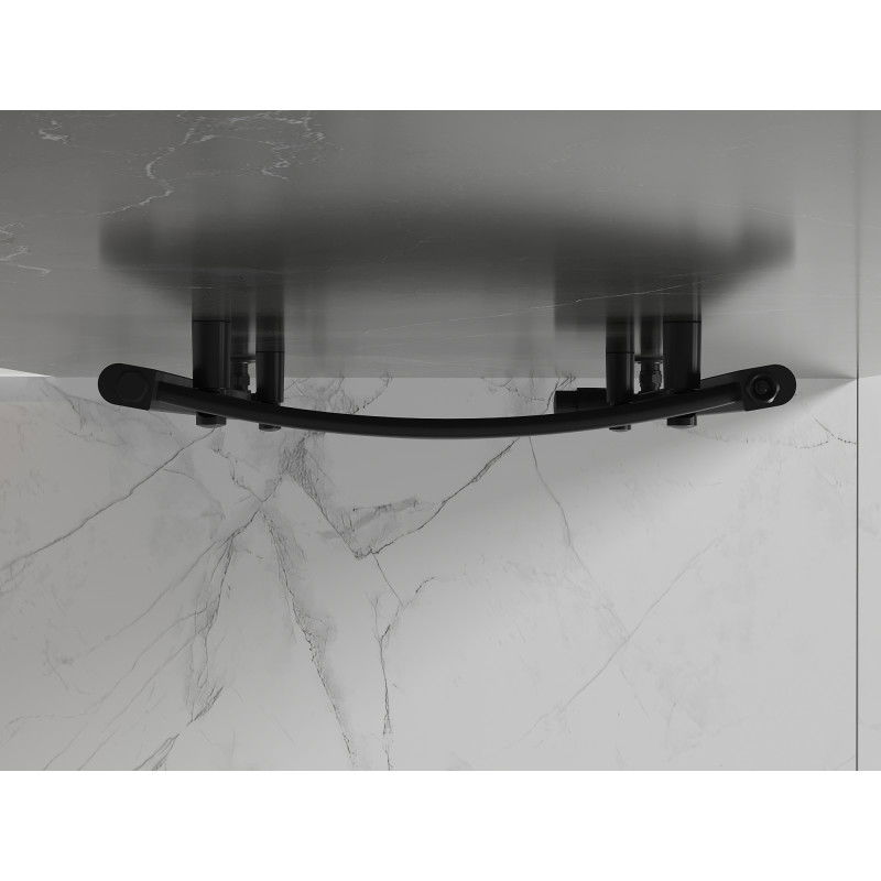 Mexen Helios kúpeľňový radiátor 1800 x 500 mm, 844 W, čierny - W103-1800-500-00-70