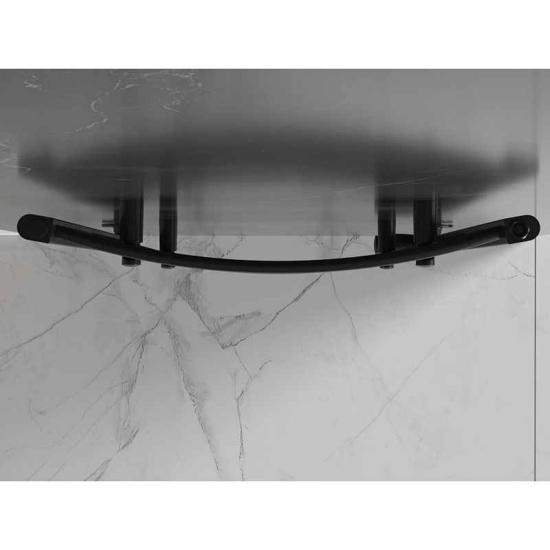 Mexen Helios kúpeľňový radiátor 800 x 600 mm, 448 W, čierny - W103-0800-600-00-70