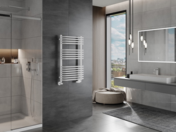 Mexen Apollo kúpeľňový radiátor 860 x 450 mm, 424 W, biely - W117-0860-450-00-20