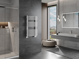 Mexen Apollo radiátor do kúpeľne 860 x 450 mm, 424 W, biely - W117-0860-450-00-20