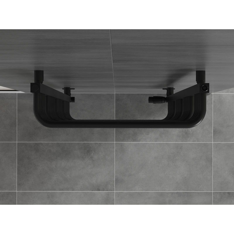 Mexen Apollo kúpeľňový radiátor 860 x 550 mm, 481 W, čierny - W117-0860-550-00-70