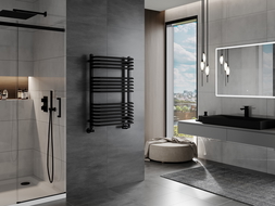 Mexen Apollo kúpeľňový radiátor 860 x 550 mm, 481 W, čierny - W117-0860-550-00-70
