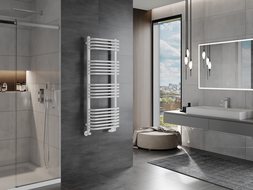 Mexen Apollo kúpeľňový radiátor 1210 x 450 mm, 566 W, biely - W117-1210-450-00-20