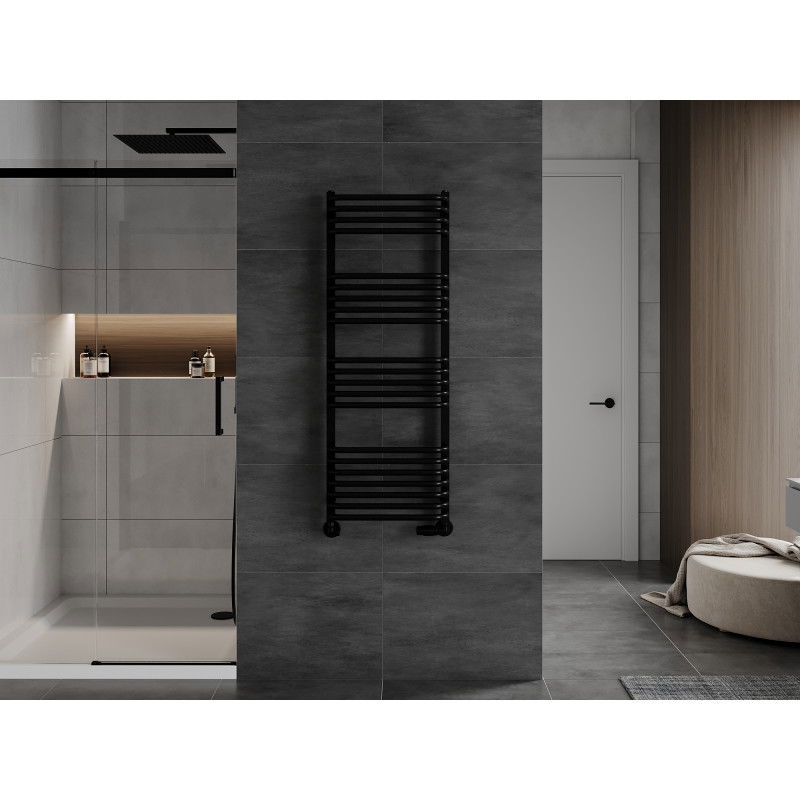 Mexen Apollo kúpeľňový radiátor 1210 x 450 mm, 566 W, čierny - W117-1210-450-00-70