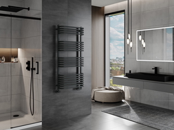 Mexen Apollo kúpeľňový radiátor 1210 x 550 mm, 641 W, antracit - W117-1210-550-00-66
