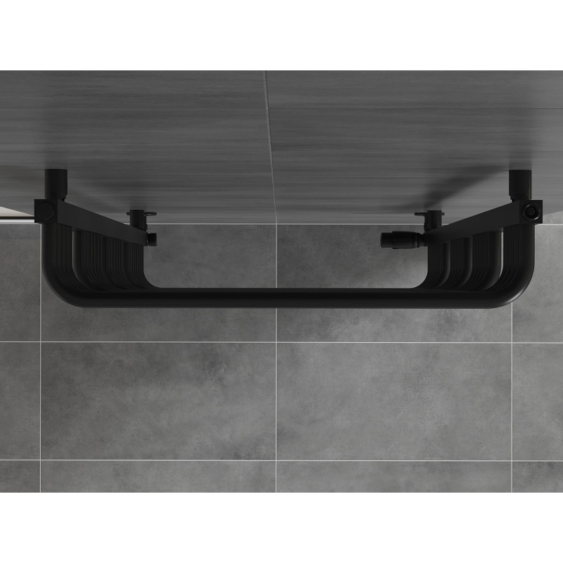 Mexen Apollo kúpeľňový radiátor 1210 x 650 mm, 713 W, čierny - W117-1210-650-00-70