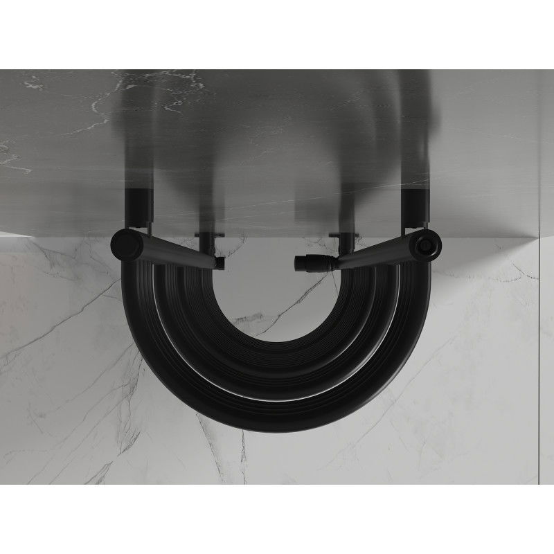 Mexen Eros kúpeľňový radiátor 900 x 318 mm, 315 W, čierny - W112-0900-318-00-70