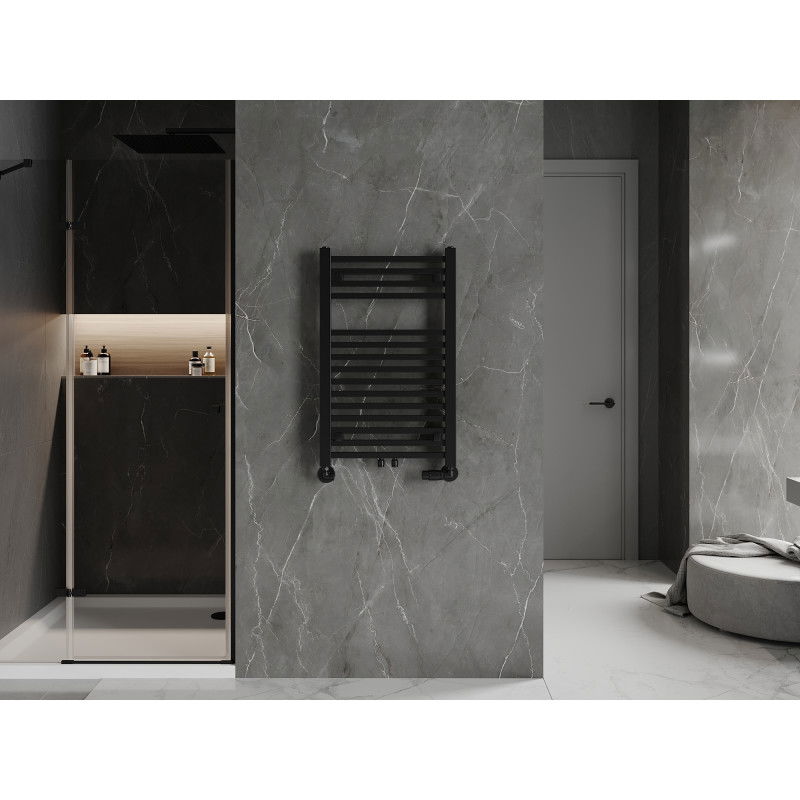 Mexen Pluton kúpeľňový radiátor 800 x 500 mm, 410 W, čierny - W106-0800-500-00-70