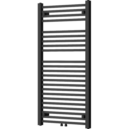Mexen Pluton kúpeľňový radiátor 1200 x 600 mm, 726 W, čierny - W106-1200-600-00-70