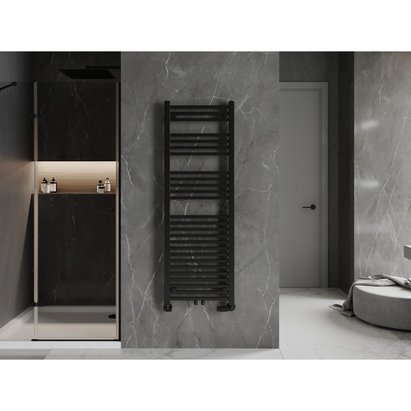 Mexen Pluton kúpeľňový radiátor 1450 x 500 mm, 721 W, čierny - W106-1450-500-00-70