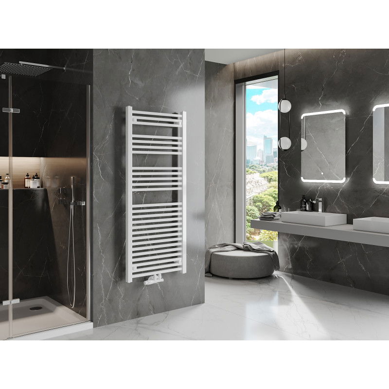 Mexen Pluton kúpeľňový radiátor 1450 x 600 mm, 835 W, biely - W106-1450-600-00-20