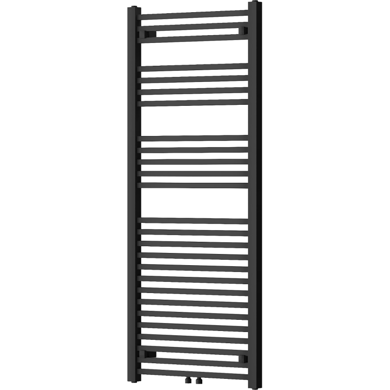Mexen Pluton rebrík radiátor 1450 x 600 mm, 835 W, čierna - W106-1450-600-00-70
