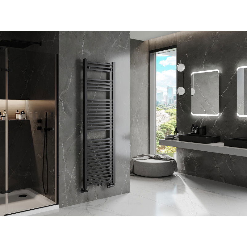 Mexen Pluton kúpeľňový radiátor 1700 x 500 mm, 855 W, čierny - W106-1700-500-00-70