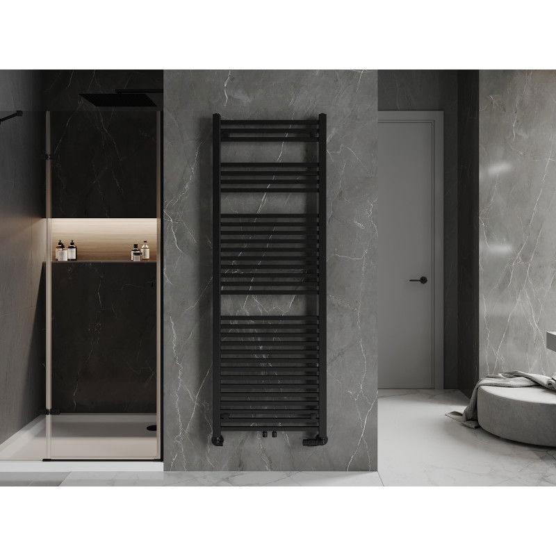 Mexen Pluton radiátor do kúpeľne 1700 x 600 mm, 991 W, čierny - W106-1700-600-00-70