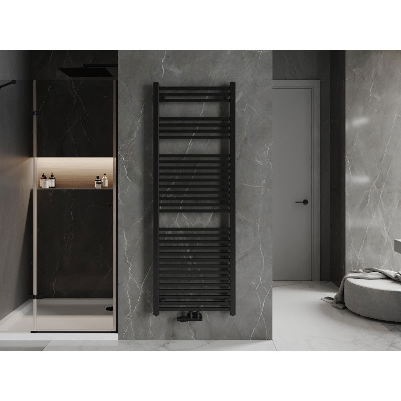 Mexen Pluton radiátor do kúpeľne 1700 x 600 mm, 991 W, čierny - W106-1700-600-00-70