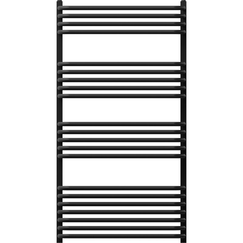 Mexen Apollo kúpeľňový radiátor 1210 x 650 mm, 713 W, čierny - W117-1210-650-00-70
