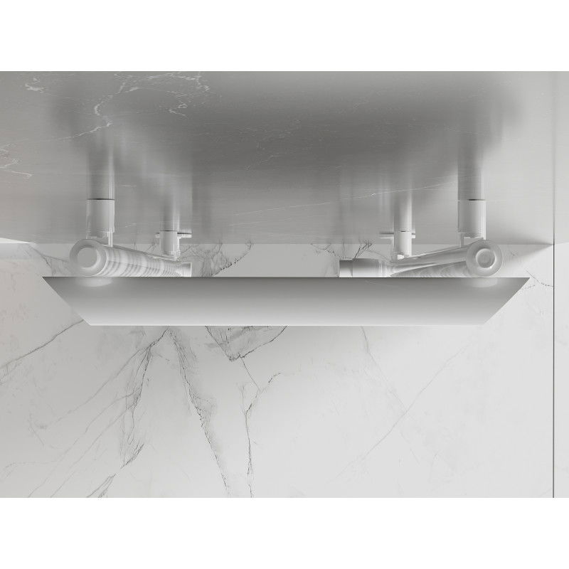 Mexen Akan radiátor do kúpeľne 1080 x 500 mm, 784 W, biely - W121-1080-500-00-20