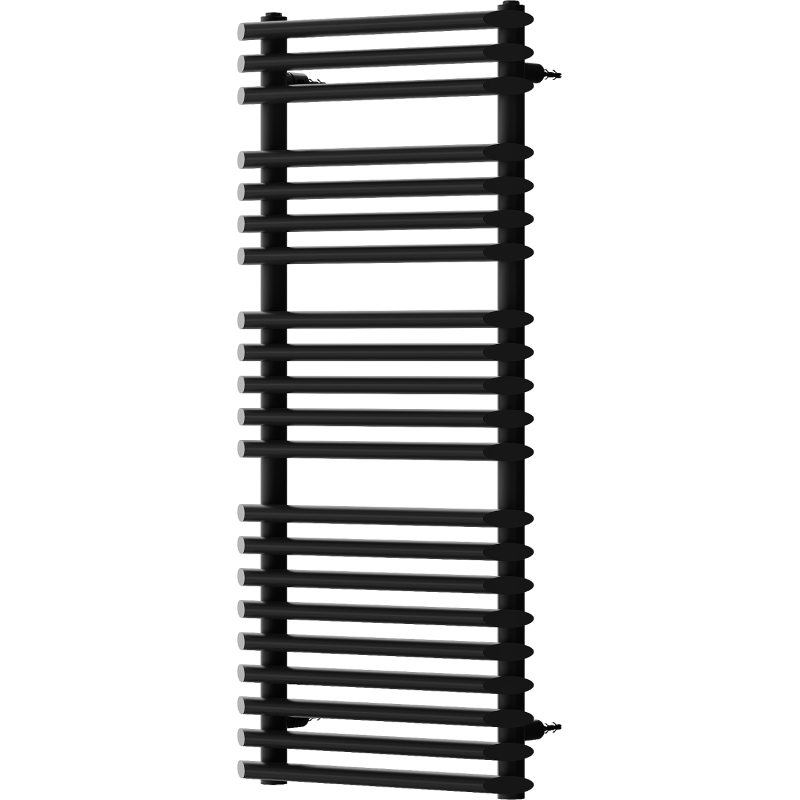 Mexen Akan kúpeľňový radiátor 1080 x 500 mm, 784 W, čierny - W121-1080-500-00-70