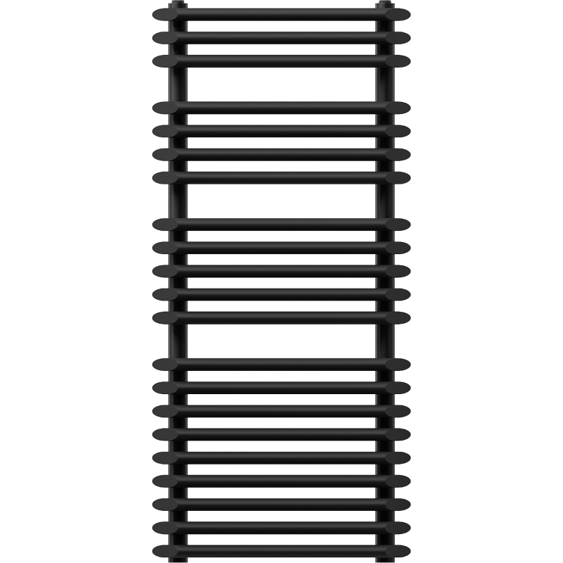 Mexen Akan kúpeľňový radiátor 1080 x 500 mm, 784 W, čierny - W121-1080-500-00-70