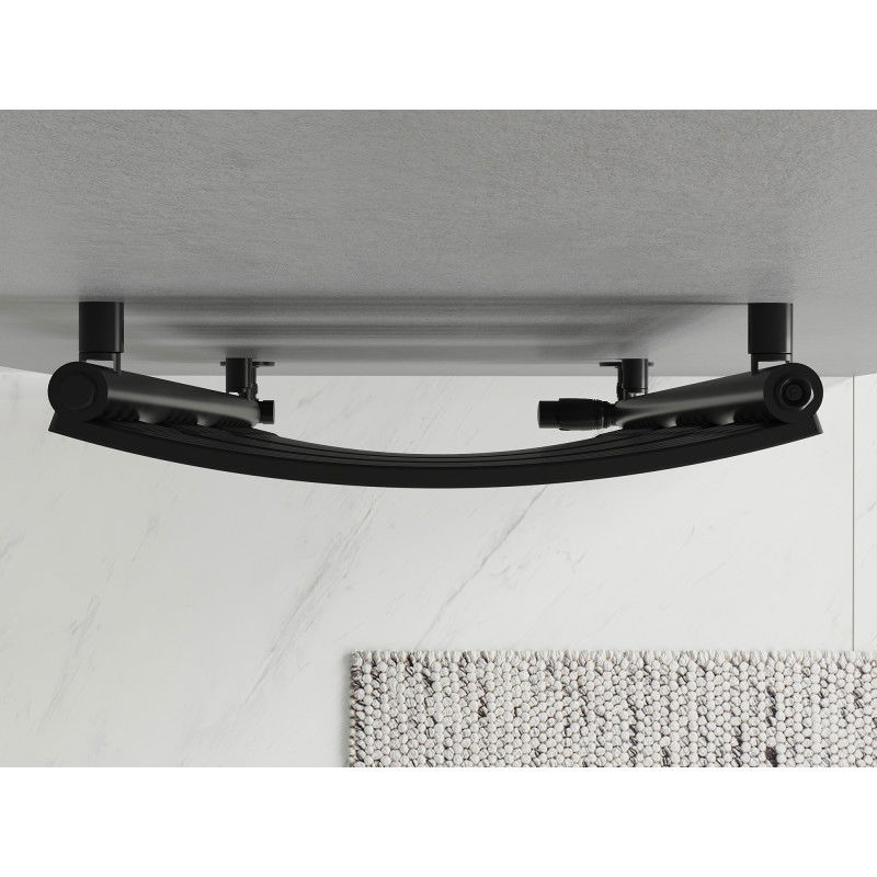 Mexen Bachus kúpeľňový radiátor 1600 x 500 mm, 787 W, čierny - W109-1600-500-00-70