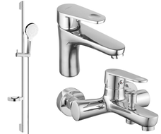 Mexen Kama DS05 vaňový set, chróm - 72503DS05-00