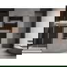 Mexen Uran kúpeľňový radiátor 1200 x 600 mm, 623 W, čierny - W105-1200-600-00-70