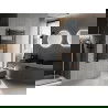 Mexen Uran kúpeľňový radiátor 1200 x 600 mm, 623 W, čierny - W105-1200-600-00-70