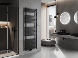 Mexen Uran kúpeľňový radiátor 1800 x 600 mm, 934 W, čierny - W105-1800-600-00-70