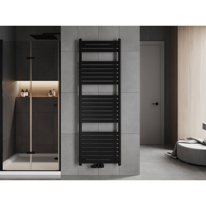 Mexen Uran kúpeľňový radiátor 1800 x 600 mm, 934 W, čierny - W105-1800-600-00-70