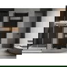 Mexen Uran kúpeľňový radiátor 1800 x 600 mm, 934 W, čierny - W105-1800-600-00-70