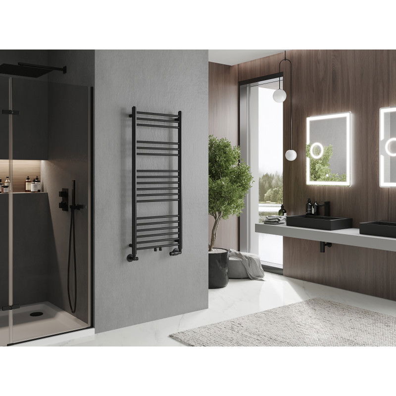 Mexen Yodo kúpeľňový radiátor 1200 x 500 mm, 382 W, čierny - W113-1200-500-00-70