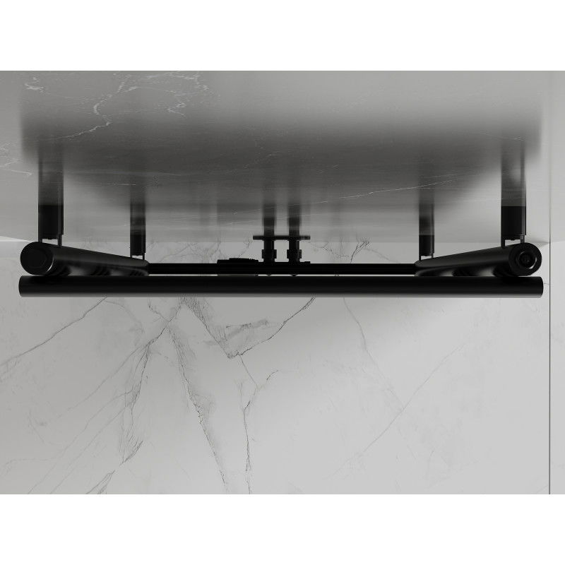 Mexen Jowisz kúpeľňový radiátor 1200 x 600 mm, 594 W, čierny - W107-1200-600-00-70