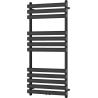 Mexen Jowisz kúpeľňový radiátor 1200 x 600 mm, 594 W, čierny - W107-1200-600-00-70