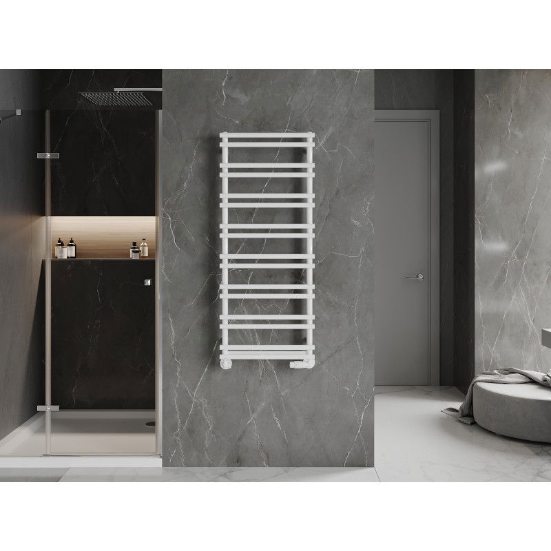 Mexen Saturn kúpeľňový radiátor 1200 x 500 mm, 409 W, biely - W108-1200-500-00-20