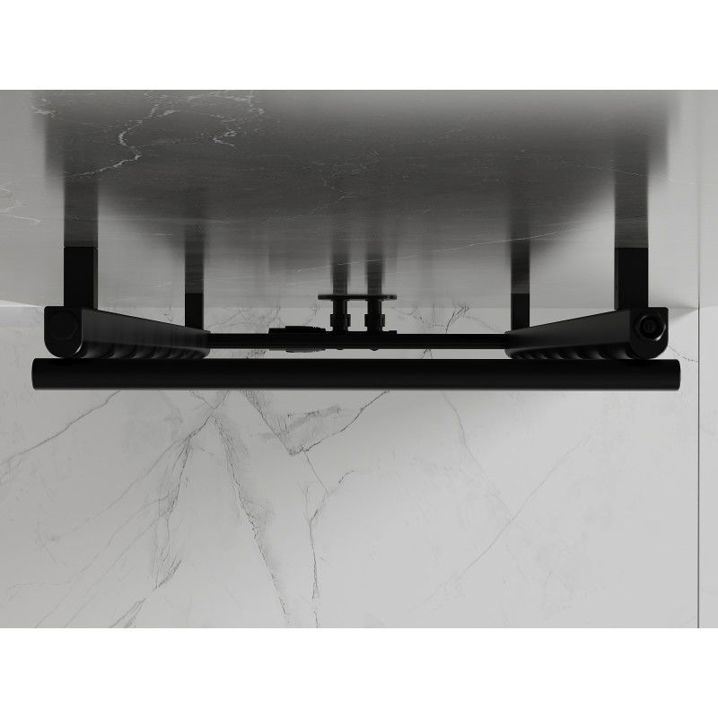 Mexen Saturn kúpeľňový radiátor 1200 x 500 mm, 409 W, čierny - W108-1200-500-00-70