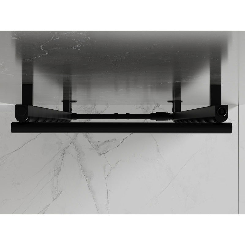 Mexen Saturn kúpeľňový radiátor 1200 x 500 mm, 409 W, čierny - W108-1200-500-00-70