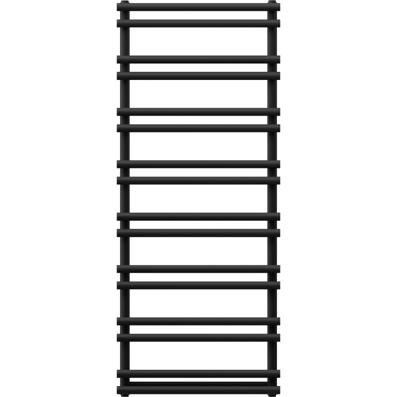 Mexen Saturn kúpeľňový radiátor 1200 x 500 mm, 409 W, čierny - W108-1200-500-00-70