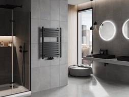 Mexen Uran kúpeľňový radiátor 800 x 600 mm, 425 W, čierny - W105-0800-600-00-70