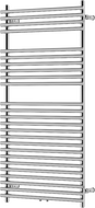 Mexen Sol kúpeľňový radiátor 1200 x 600 mm, 520 W, chróm - W125-1200-600-00-01